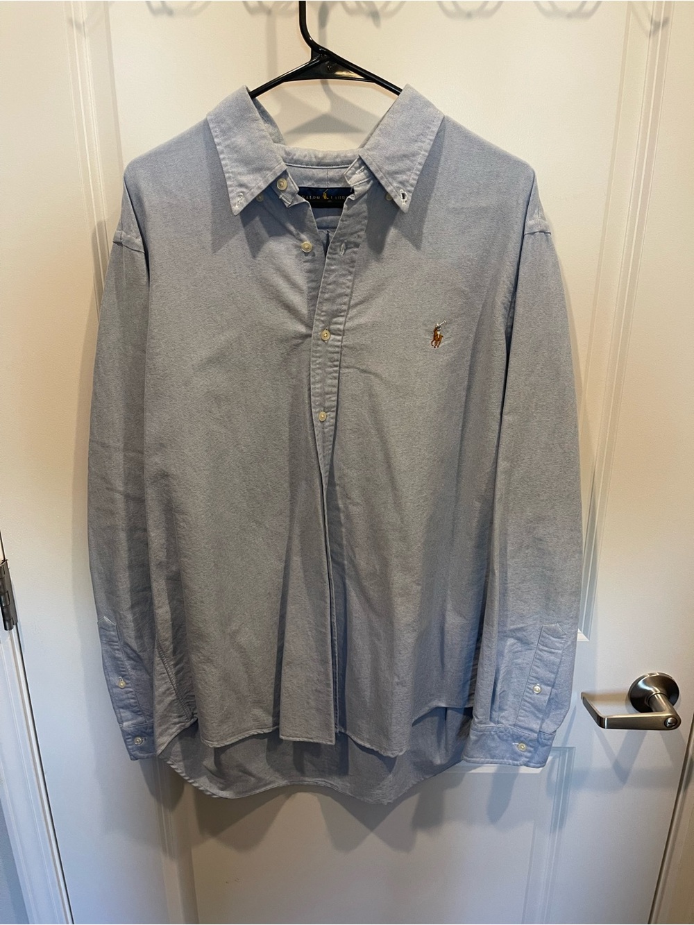 Ralph Lauren Light Blue Button-Down Oxford Shirt